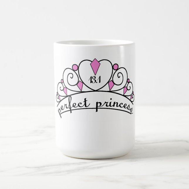 Caneca De Café 13,1 Princesa perfeita (rosa) (Centro)