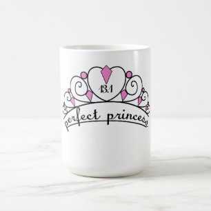 Caneca De Café 13,1 Princesa perfeita (rosa)