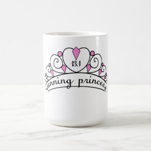 Caneca De Café 13,1 Princesa Running (rosa)