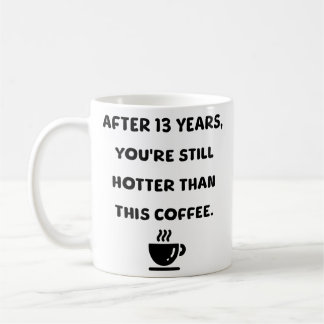 Caneca De Café 13 anos