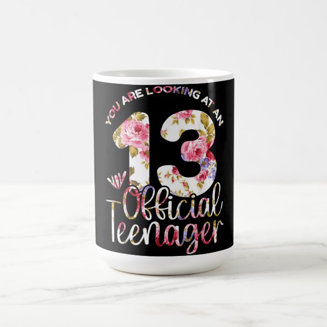 Caneca De Café 13 Birthday Girls 13 Anos Adolescentes (Centro)