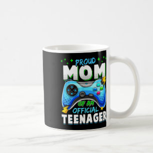 Caneca De Café 13 Birthday Orud Mãe Adolescente Oficial Vídeo Ga