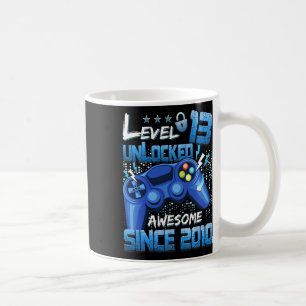 Caneca De Café 13 Nascença do 13 do Jogo de Vídeo Rapaz Incrível
