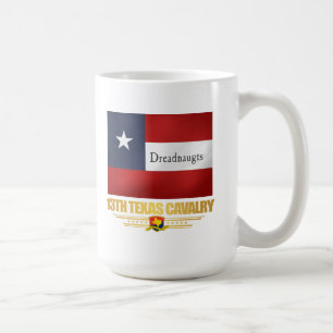 Caneca De Café 13o Cavalaria de Texas (v10)