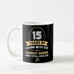 Caneca De Café 15 anos de casamento