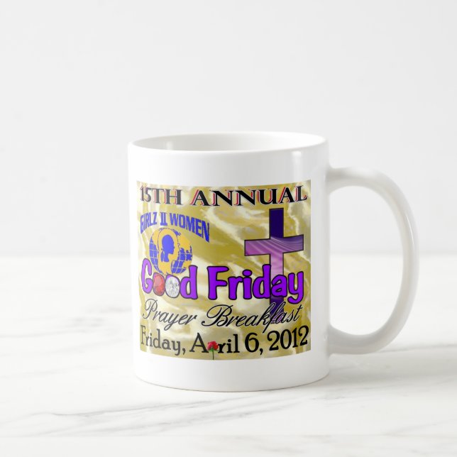Caneca De Café 15 anual G2W Sexta-feira Santa (Direita)