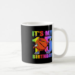 Caneca De Café 15 de basquete de 15 anos Tema B