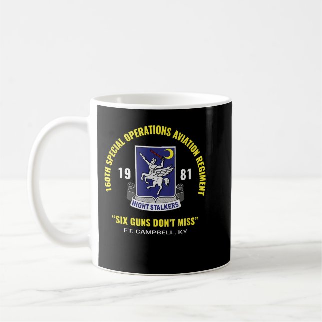 Caneca De Café 160ª Boca Noturna Ft Campbell T (Esquerda)