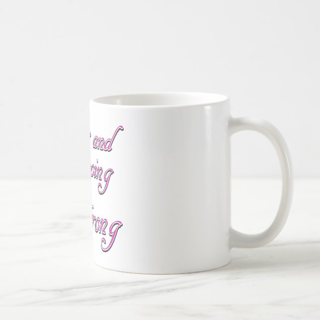 Caneca De Café 16o aniversário de casamento (Direita)