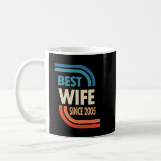Caneca De Café 17º aniversário do casamento Melhor Esposa desde 2