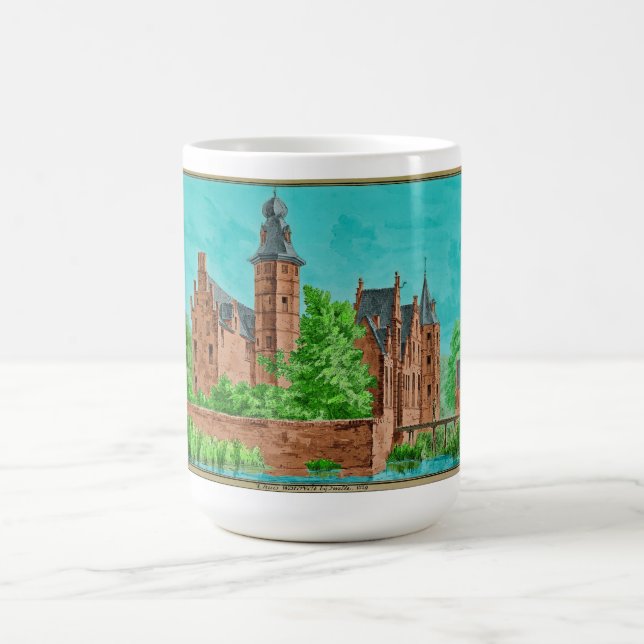Caneca De Café 1729 A. de Haen Holandês Kasteel WESTERVELT .... (Centro)