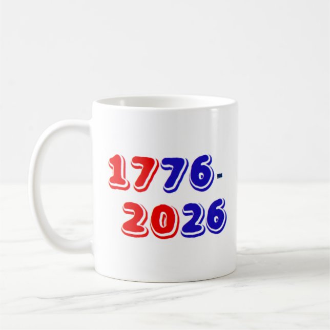 CANECA DE CAFÉ 1776 2026 (Esquerda)