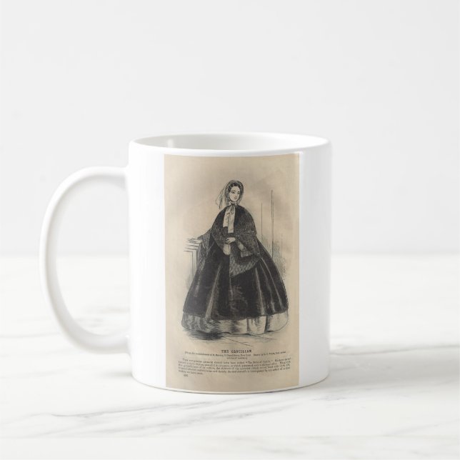 Caneca De Café 1860 Godey's The Castillian Mugs (Esquerda)