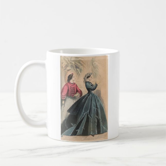 Caneca De Café 1864 Vestidos e chapéus de Peterson (Esquerda)