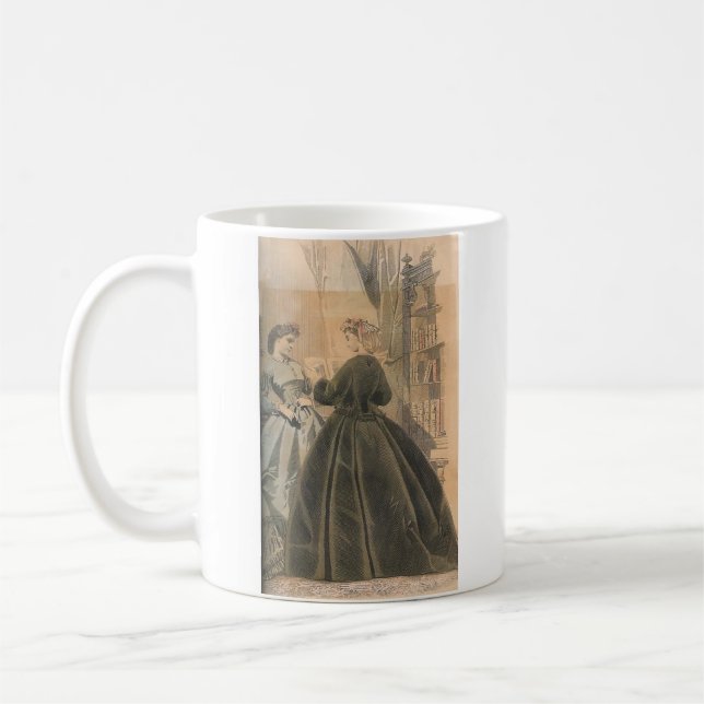 Caneca De Café 1864 Vestidos e chapéus de Peterson (Esquerda)