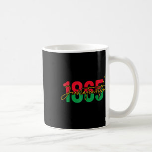 Caneca De Café 1865 Décima Sétima Celebração da Liberdade Afro-Am