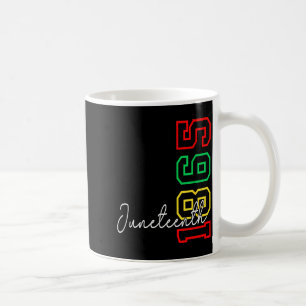 Caneca De Café 1865 juneteenth celebra a liberdade afro-americana