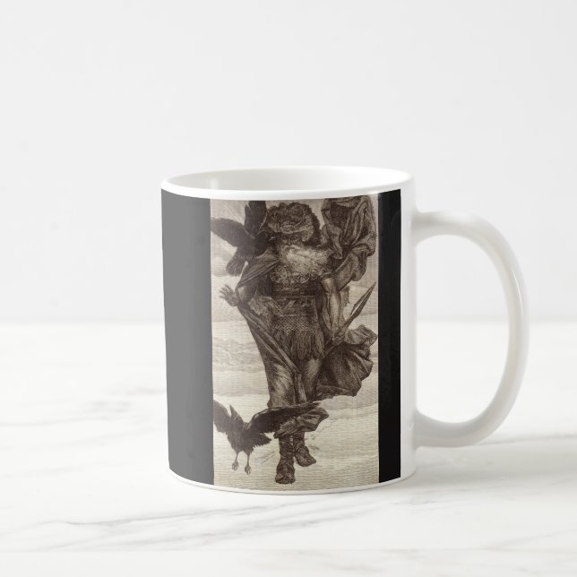 Caneca De Café 1871 Odin, Deus Nórdico da Sabedoria (Direita)