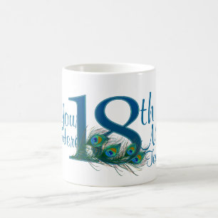 Caneca De Café # 18 - 18o aniversário de casamento ou 18o