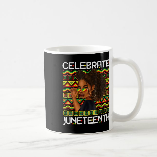 Caneca De Café 18 de junho de 1865, Mulheres do Dia da Liberdade  (Direita)
