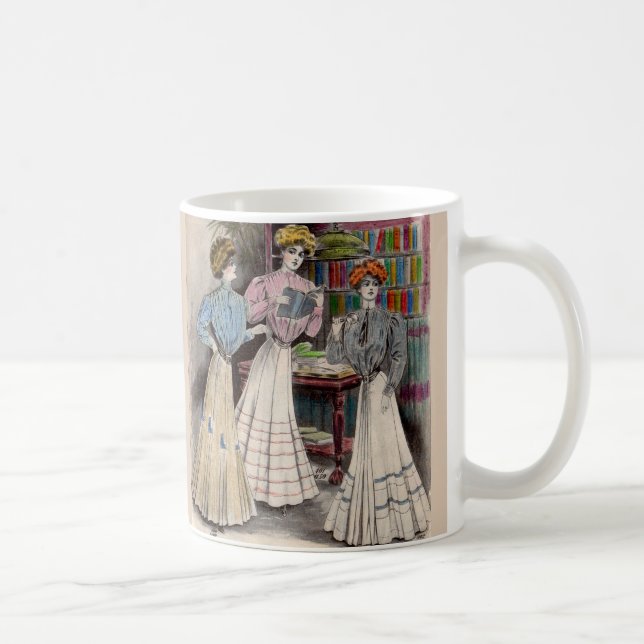 Caneca De Café 1908 Vestidos Gimbels n. º 1 (Direita)