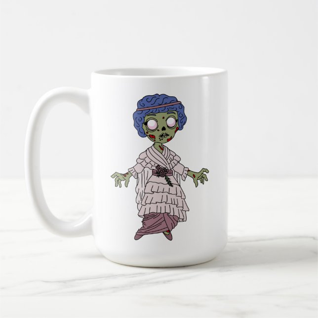 Caneca De Café 1910 Zombie (Esquerda)