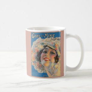 Caneca De Café 1917 cobrir de música para a Moça das Minas