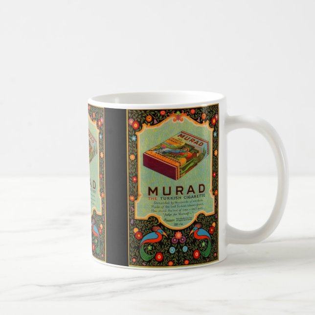 Caneca De Café 1920 Murad Cigarros e (Direita)