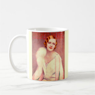 Caneca De Café 1928 cobrir do Teatro Ziegfeld Marilyn Miller