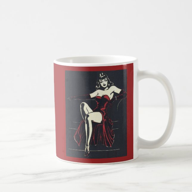 Caneca De Café 1940 femme fatale (Direita)