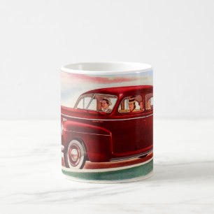 Caneca De Café 1941 vermelho Mercury 8