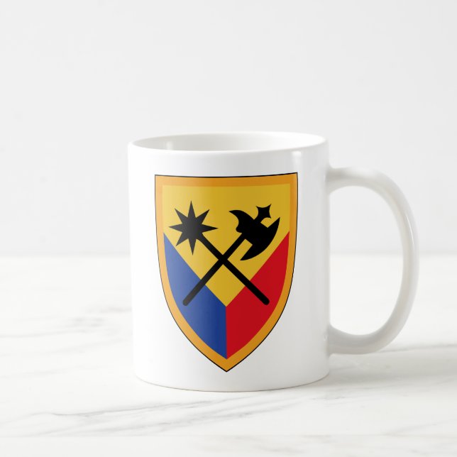 Caneca De Café 194th Brigada blindada (Direita)