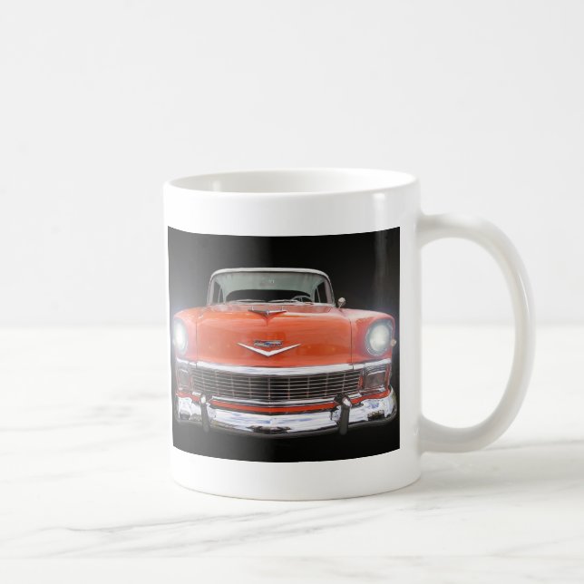 CANECA DE CAFÉ 1956 CHEVY "LUZES EM " (Direita)