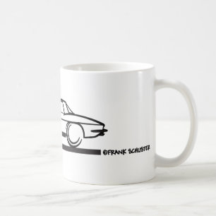 Caneca De Café 1965 Corvette Stingray Hardware BLK
