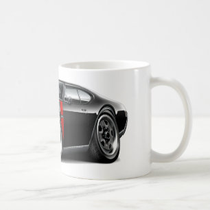 Caneca De Café 1968 carro Preto-Vermelho dos velhos 442