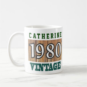 Caneca De Café 1970 Ano de Nascimento - Celebração de Aniversá