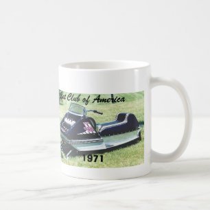 Caneca De Café 1971KingKat800CC, clube ártico do gato de Améric