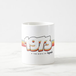 Caneca De Café 1973 Nascimento de lendas