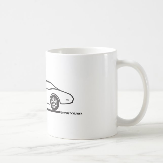 Caneca De Café 1974 - 1977 Corvette (Direita)