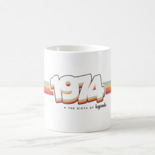 Caneca De Café 1974 Nascimento de lendas