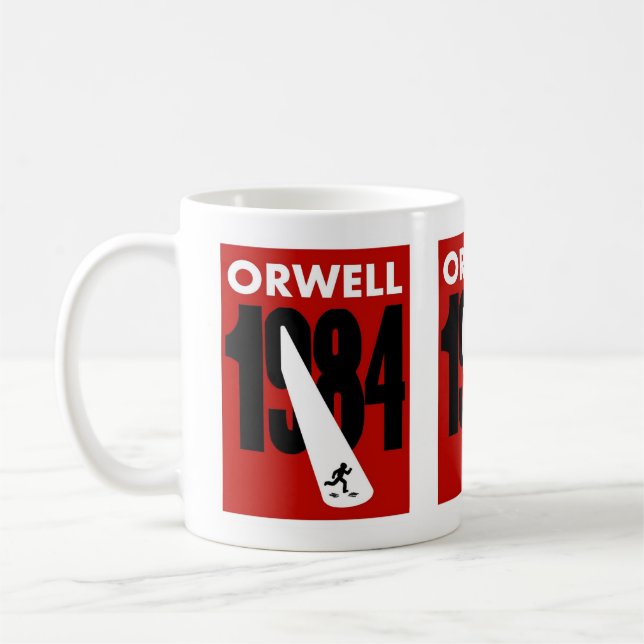 Caneca De Café 1984, George Orwell, Big Brother Mug (Esquerda)