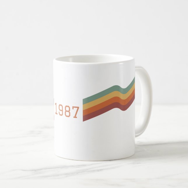 Caneca De Café 1987 Mug (Frente Esquerda)
