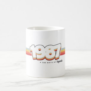 Caneca De Café 1987 Nascimento de lendas