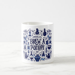 Caneca De Café 19 de janeiro - Crie um dia de poção