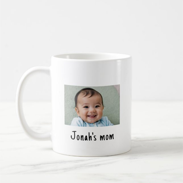 Caneca De Café 1 Bebê personalizado Café Mug 11 oz - 15 oz (Esquerda)