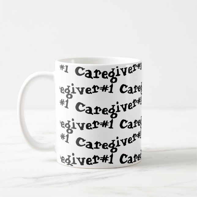 CANECA DE CAFÉ # 1 CAREGIVER MUG (Esquerda)