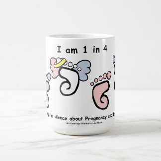 Caneca De Café 1 em 4 aborto/caneca infantil da perda