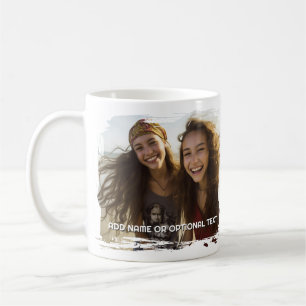 Caneca De Café 1 Foto e Texto Completo - Pincelada Horizontal