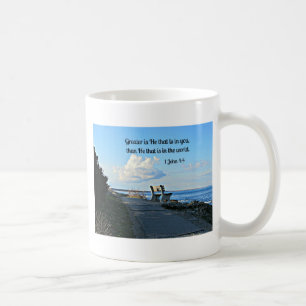 Caneca De Café 1 John 4:4