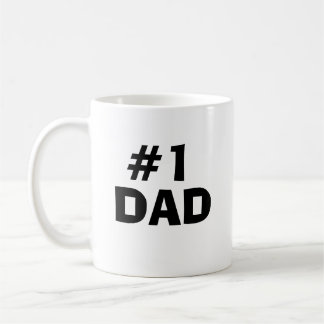 Caneca De Café #1 Papai Presente Personalizado com Foto para o Di